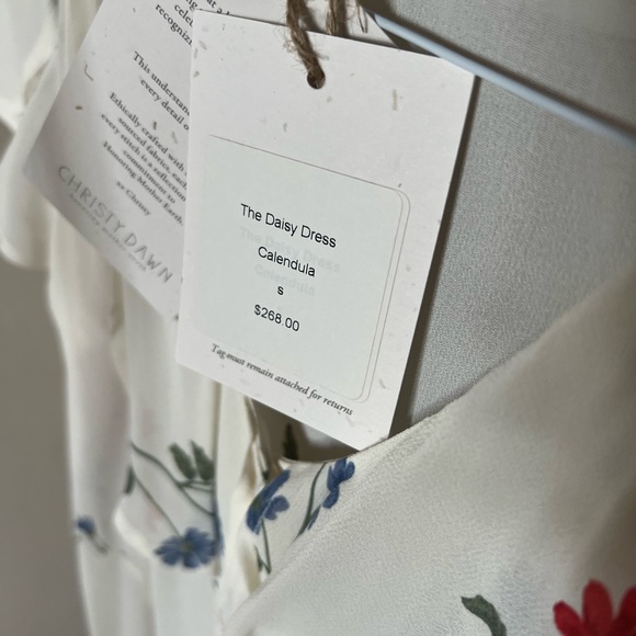 NWT Christy Dawn Daisy Dress Calendula Small - Picture 9 of 15